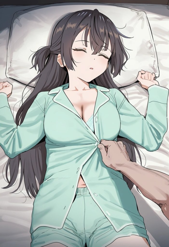 【ロシデレ/エロ画像】周防有希が寝てる間に・・・