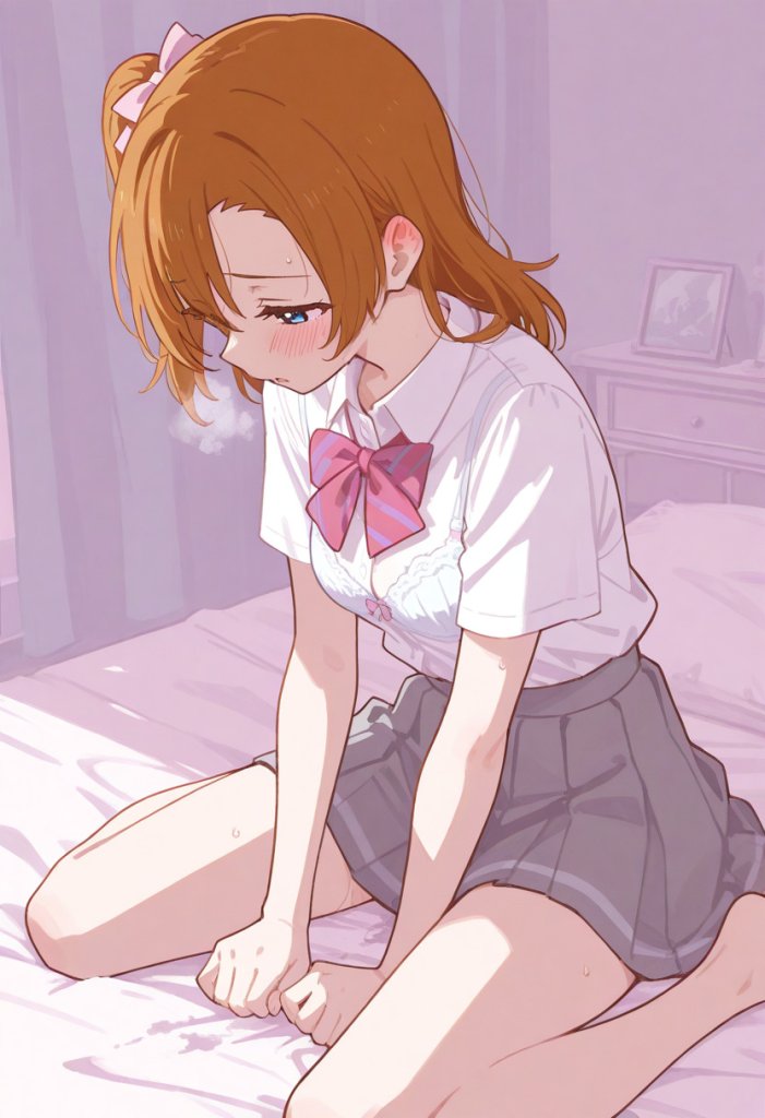 【二次エロ】高坂穂乃果と初めてのえっちするエロ画像♥