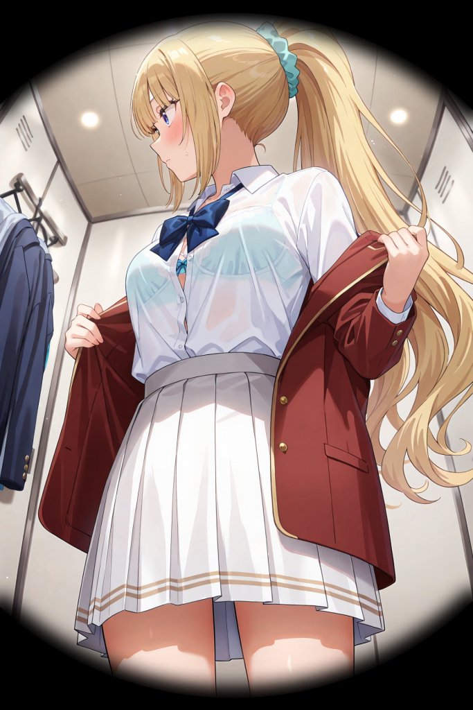 【二次エロ】よう実　着替え盗撮エロ画像集♥