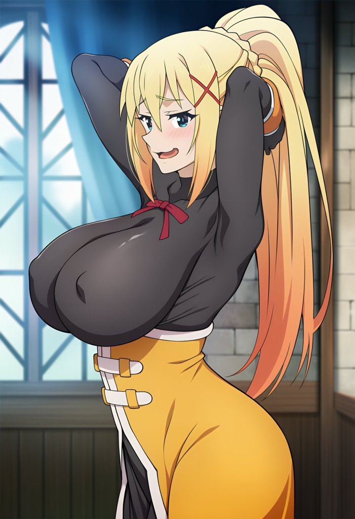 【画像】ダクネスのガチでシコい恵体・・・