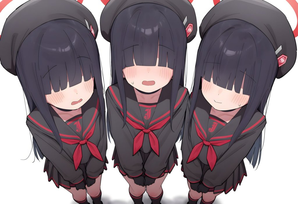【画像】ブルアカのモブちゃんたちとエロいことするエロ画像