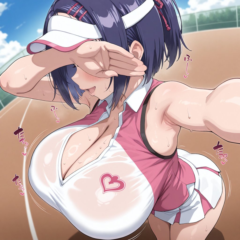 【二次エロ】スポーティな衣装でおっさんとエッチする西連寺春菜ちゃん♥