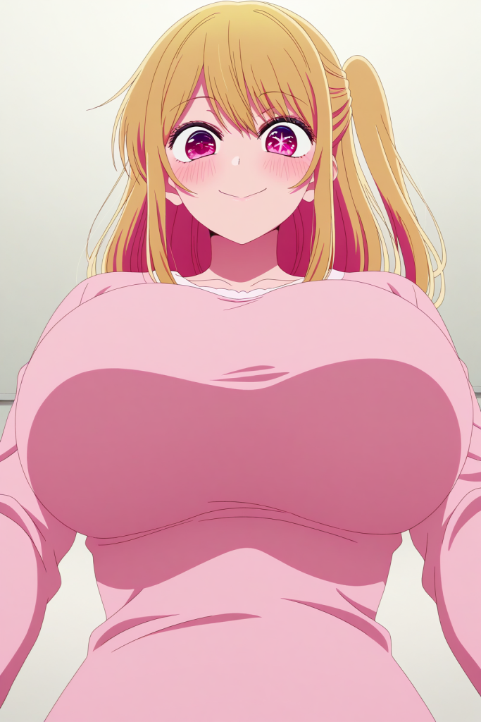 【画像】下から見る星野ルビーのおっぱい・・・