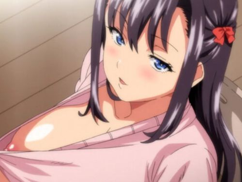 【エロアニメ】デカパイ美人お嬢様の深い谷間の誘惑に理性崩壊して鬼ピスSEX！