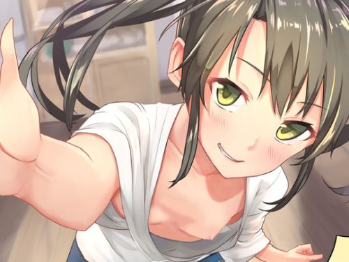 【画像】ユルユルの胸元からの乳首チラっていいよね