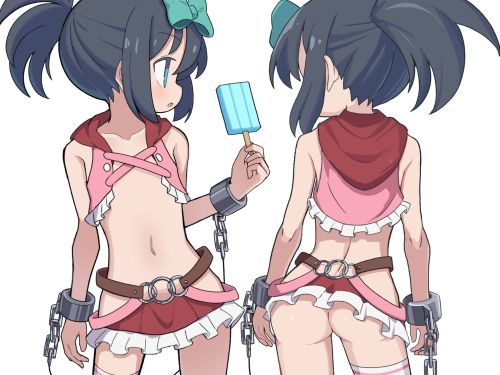 【画像】イカれたドスケベ衣装を当たり前のように着てるキャラ