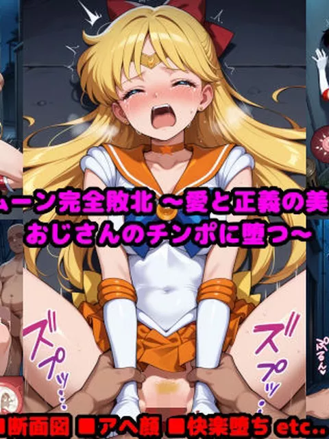 【エロ同人】 セー●ームーン完全敗北  〜愛と正義の美少女戦士、おじさんのチンポに堕つ〜