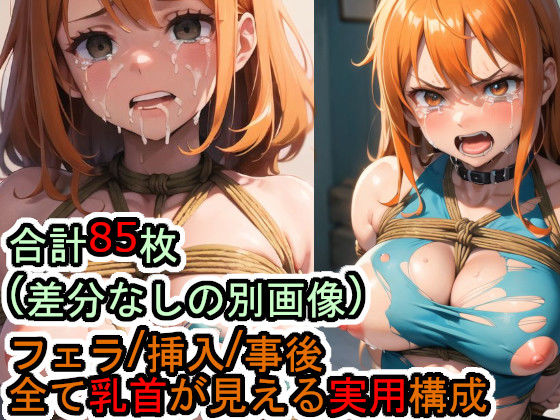 【ワンピース エロ同人】 縄で縛られながら犯●れるナ●（O●E PI●CE）