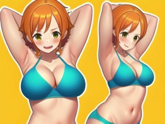 【ワンピース エロ同人】 挑発する女海賊