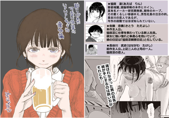【エロ同人】 酔いつぶれた可愛い後輩にいろいろしちゃう話  番外編