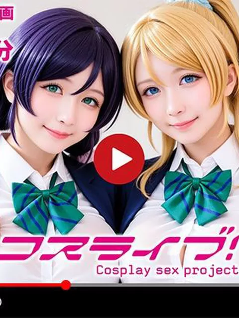 【同人エロ漫画】  【動画】コスライブ！-Cosplay sex project-
