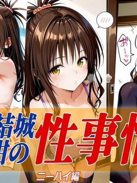 【To LOVEる エロ同人】 結城蜜柑の性事情〜ニーハイ編〜