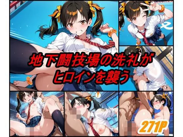 【同人エロ漫画】  地下格闘技大会 リ〇シャオユウ編