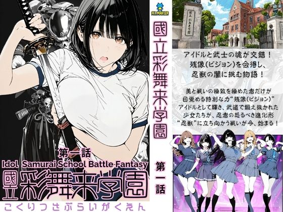 【同人エロ漫画】  【初話特別価格】國立彩舞来学園 第01話