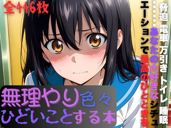 【同人エロ漫画】  姫柊〇菜に無理やり色々ひどいことする本