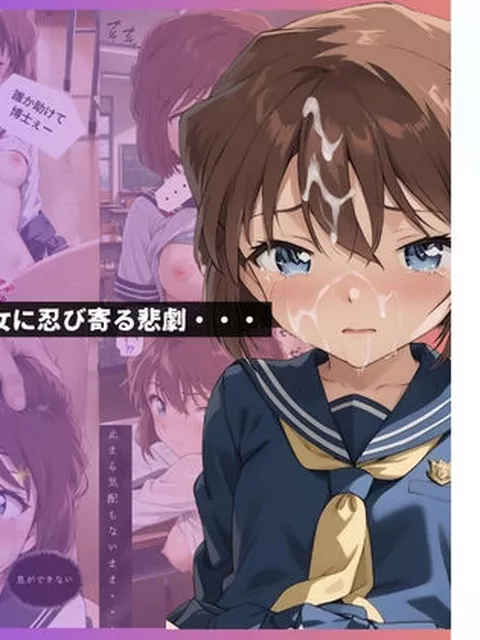 【名探偵コナン エロ同人】 レ●プが合法になった学園〜灰●哀編〜（本編＋CG集）