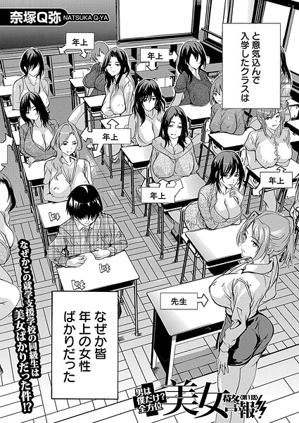 【エロ漫画】 男は僕だけ！？全方位美女警報！！〈第1話〉 （奈塚Q弥）  奈塚Q弥 MUJIN編集部