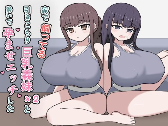 【エロ同人】巨乳義妹と2人の勢いプレイで孕ませ中出しフェラ3P デモ版付きエロ同人！！