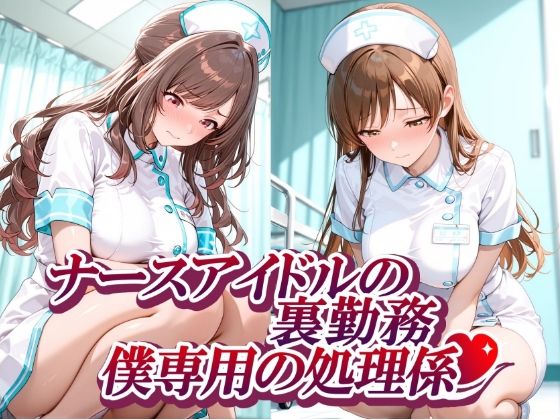 【エロ同人】巨乳ナースの裏勤務 中出しフェラとパイズリぶっかけで虜にする美尻アイドルの処理係！！