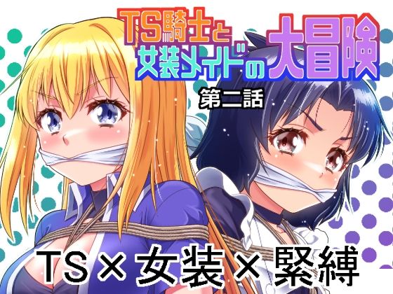 【エロ同人】拷問的拘束の快楽に堕ちるメイド騎士の欲望旅路【女装・男の娘/監禁/縄練り/猿轡