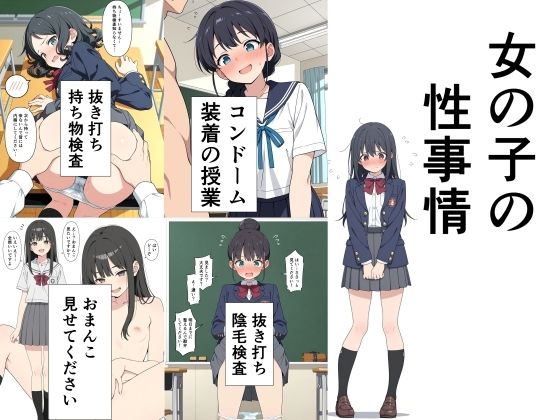 【エロ同人】制服姿の同級生と手コキで羞恥を煽られ中出しまで、学園の秘密が暴かれる瞬間ｗ